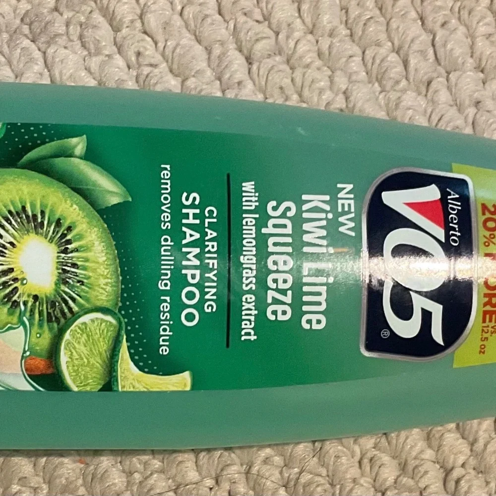 VO5 Kiwi Lime Squeeze with Lemongrass Shampoo, 15 fl oz 🥝 🍋‍🟩
